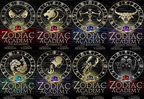 how many books in zodiac academy