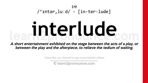 Interlude Meaning Music: A Deeper Dive into the Symphony of Sound