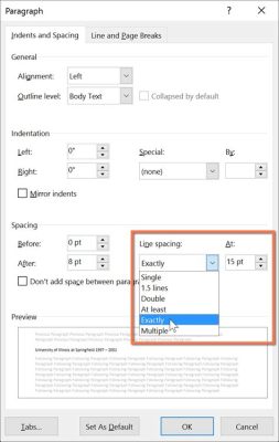 what line spacing do books use? how does line spacing affect readability?