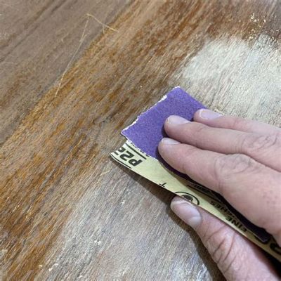 what sandpaper to use before painting